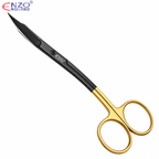 5″ Goldman Fox Scissors S-Shape - Black Edition | Enzo Dental