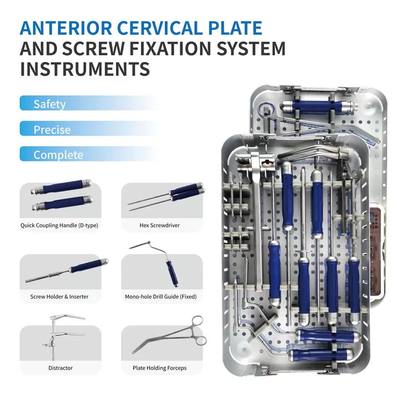 Anterior Cervical Plate Instrument Set -I