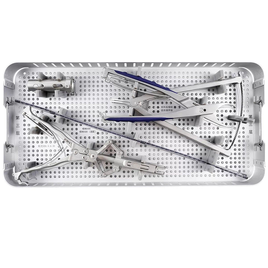 6.0/6.35 Posterior Thoracolumbar Spinal System Instrusment Set (Ti)