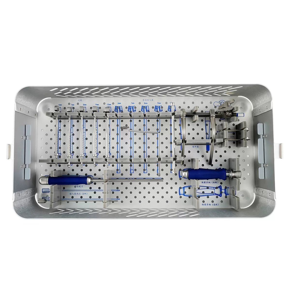 Zero Profile Interbody Fusion Cage Instrument Set( 2 Screws)