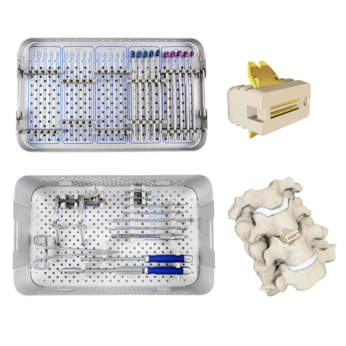 Anterior Cervical Self-Stabilizing Cage Instrument Set (Insertion Type)