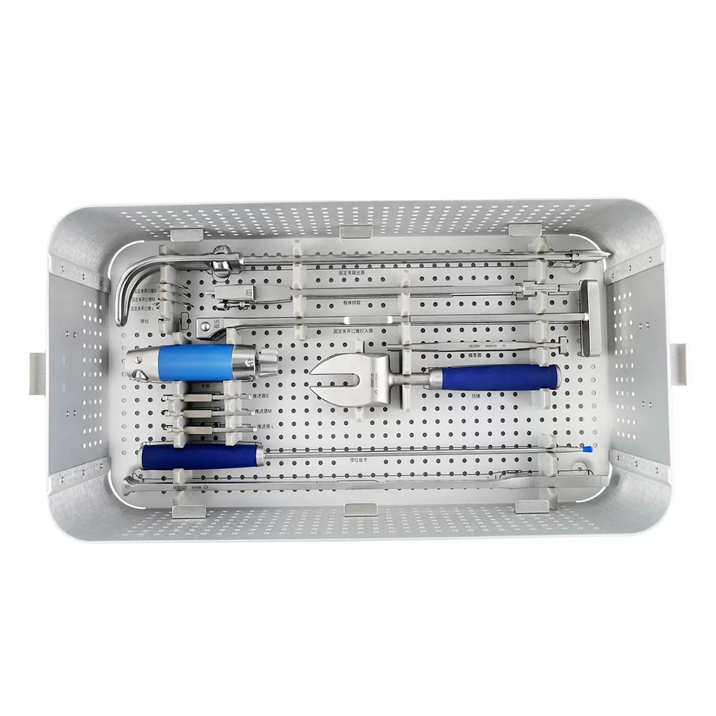 Self-Stabilizing Lumbar Cage Surgical Instrument Package