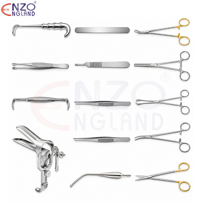 Abdominal Gynecological Instrument Set – 157 Pieces