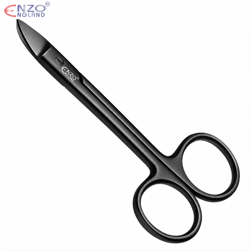 All Purpose Scissors 4″ Curved - Black Edition | Enzo Dental