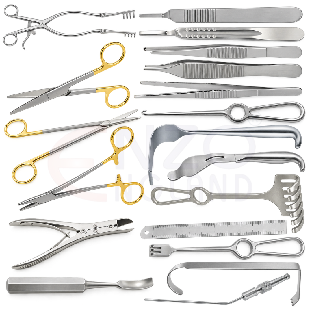 Basic Major Orthopedic Instrument Set – 72 Pieces