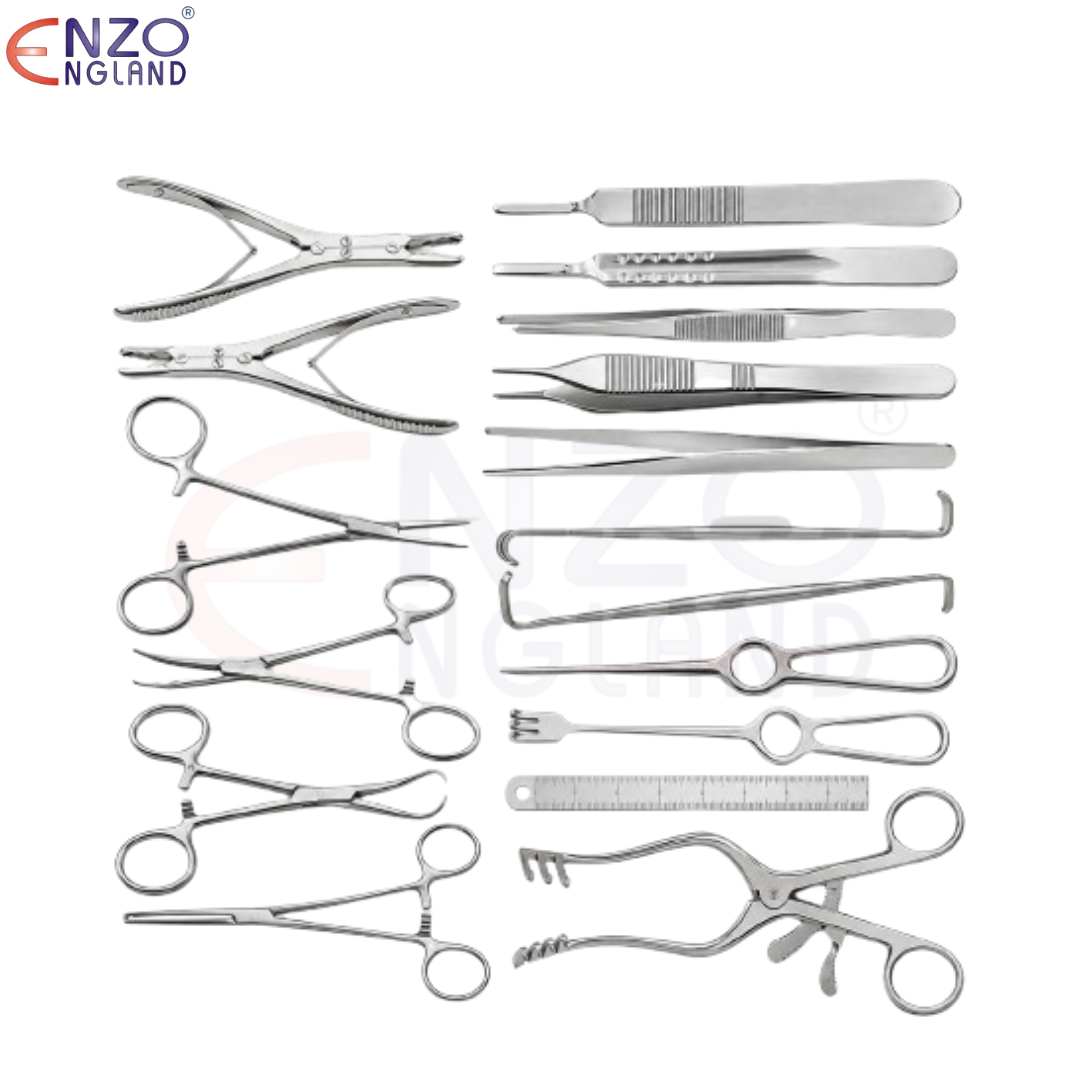 Basic Orthopedic Soft Tissue Instrument Set – 60 Pieces