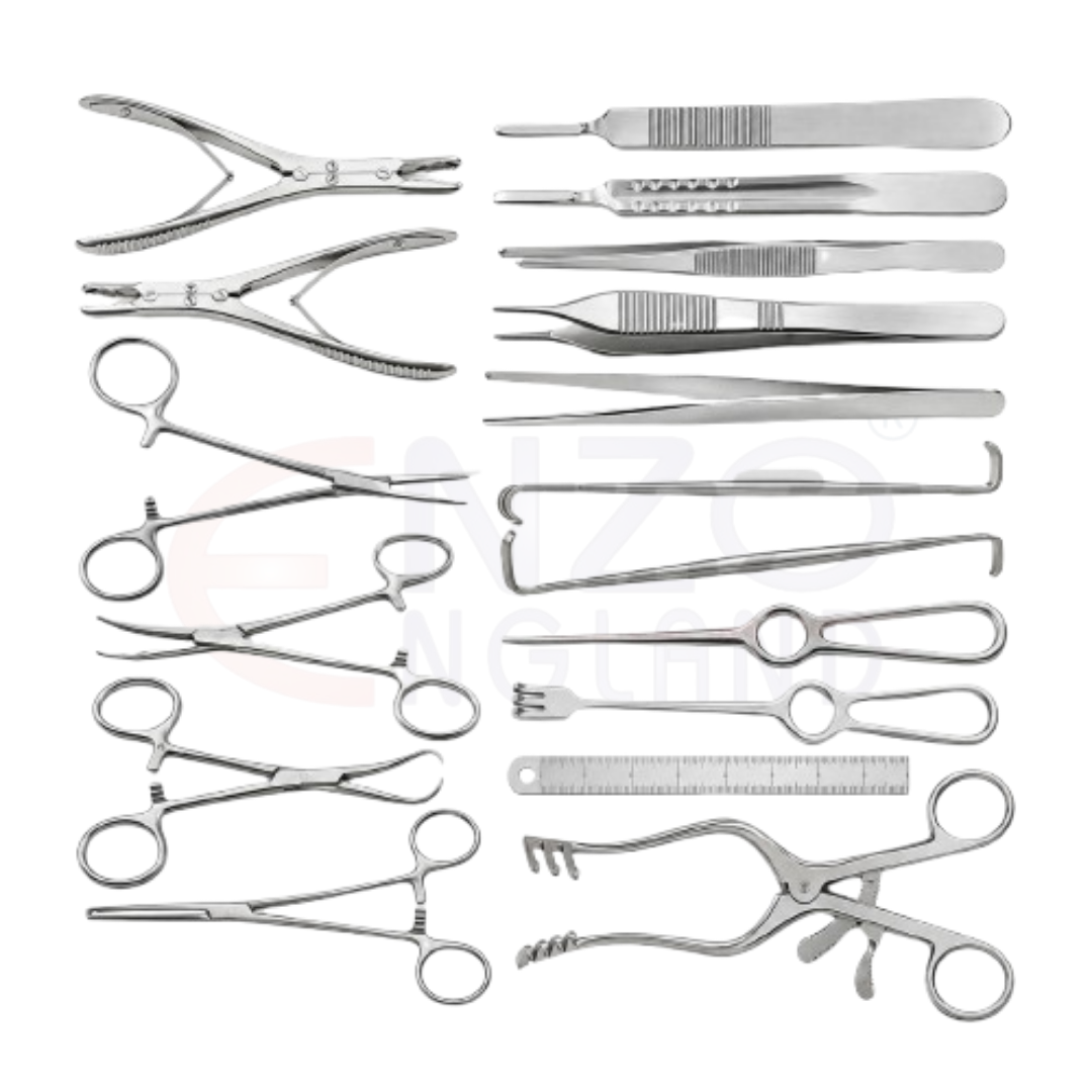 Basic Orthopedic Soft Tissue Instrument Set – 60 Pieces