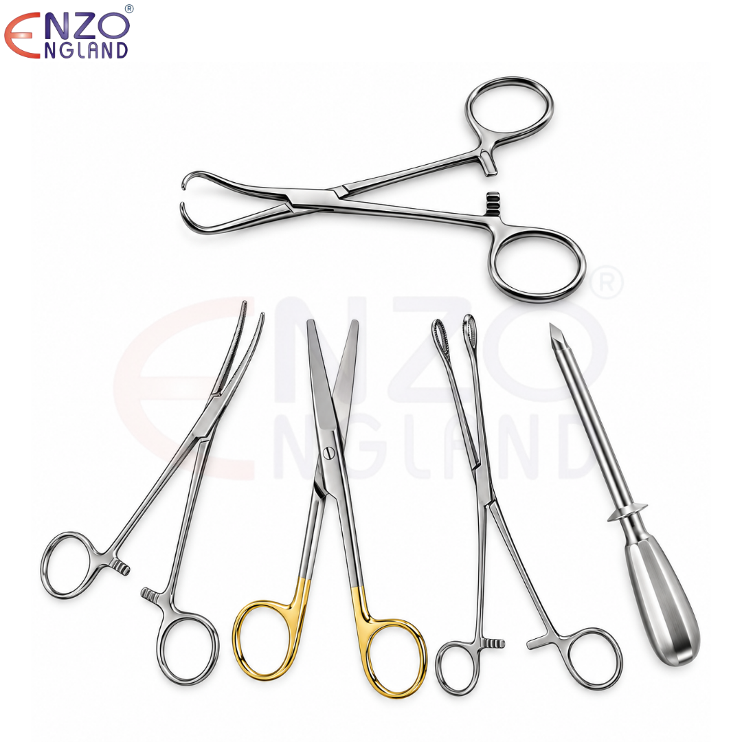 Closed Thoracostomy Instrument Set – 13 PCS