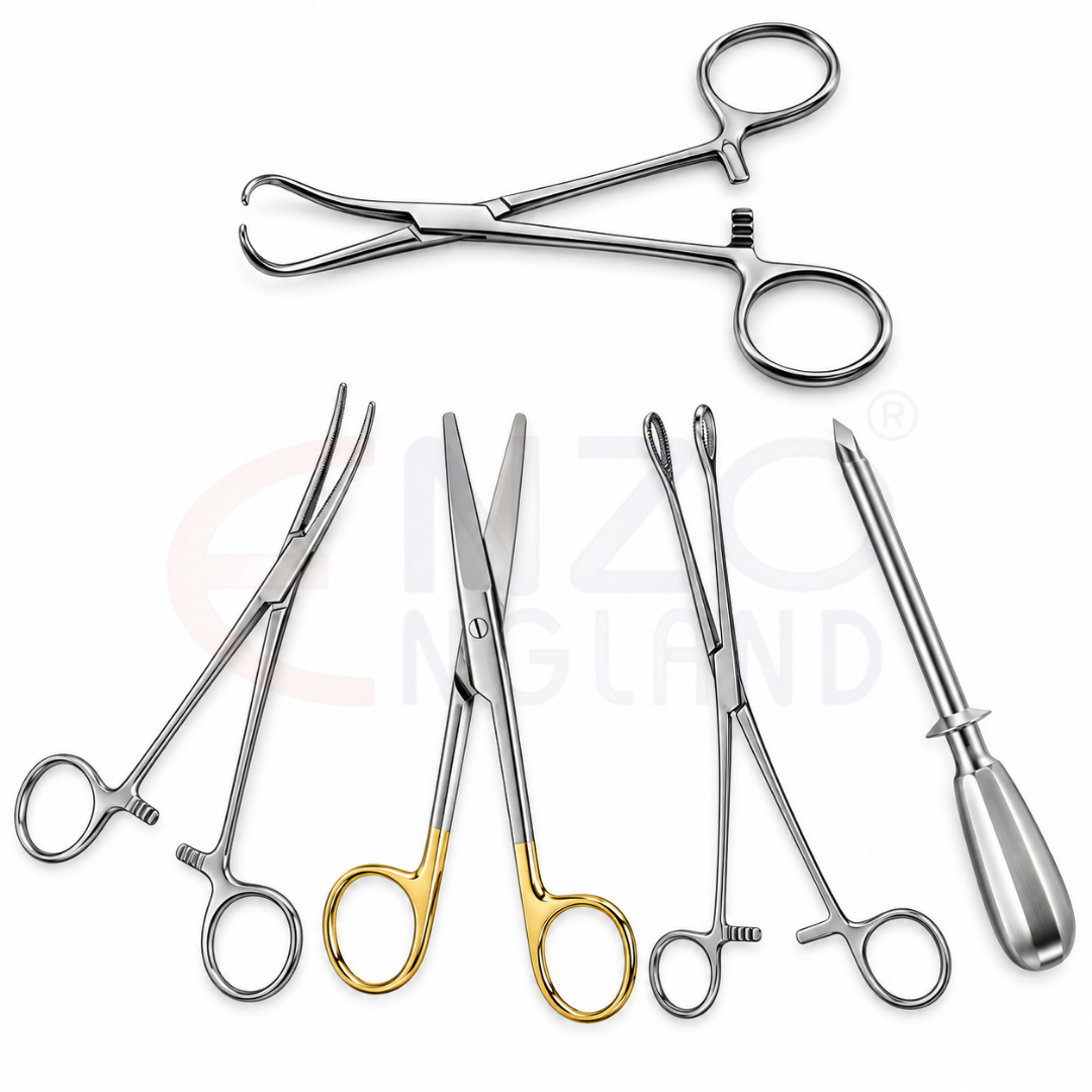 Closed Thoracostomy Instrument Set – 13 PCS
