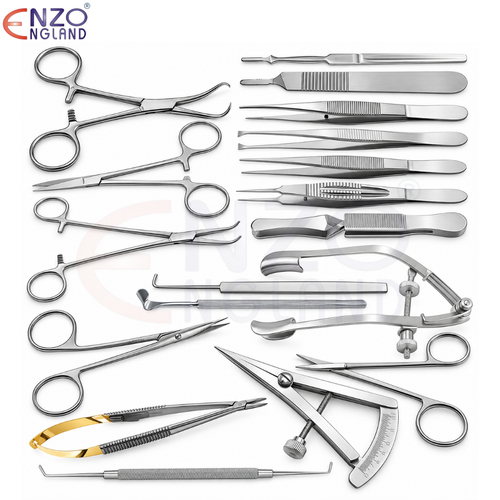 Eye Muscle and Enucleation Instrument Set – 45 PCS