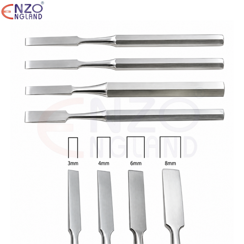 Hoke Osteotomes Straight Set - 4 PCS