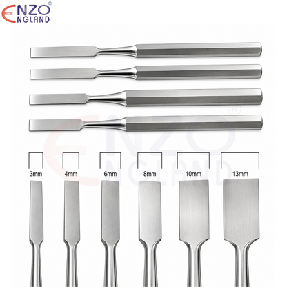 Hoke Osteotomes Straight Set - 6 PCS
