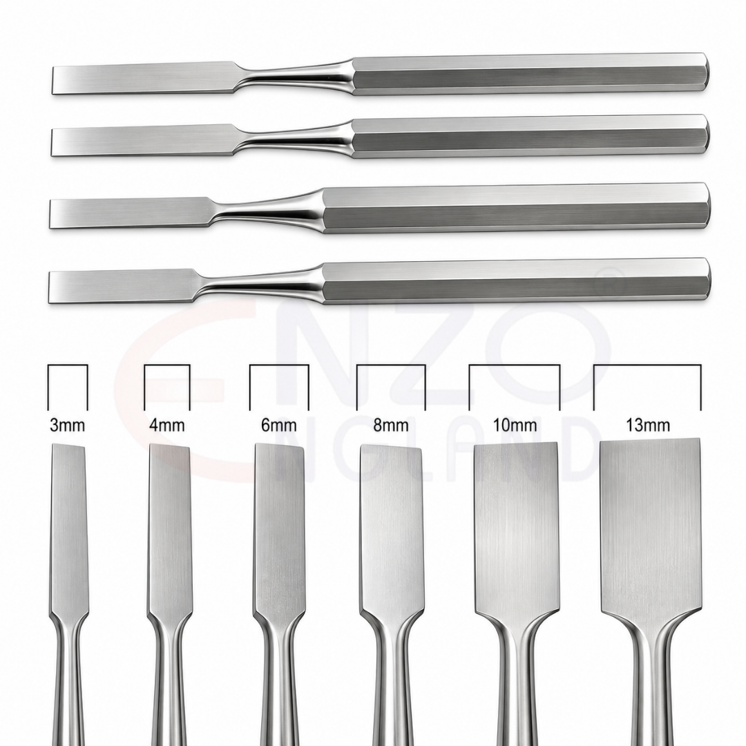 Hoke Osteotomes Straight Set - 6 PCS