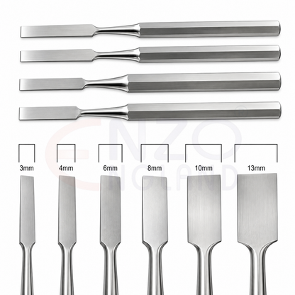 Hoke Osteotomes Straight Set - 6 PCS