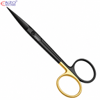 Iris Scissor Supercut Series 4.5″ - Black Edition | Enzo Dental