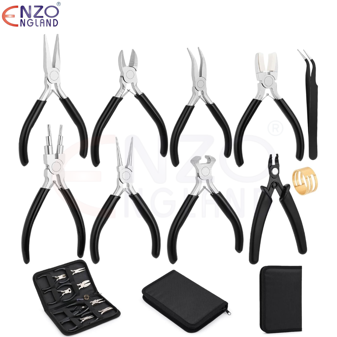 Jewellery Making Pliers & Tools Set – 10 Pieces