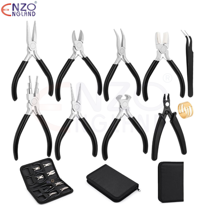 Jewellery Making Pliers & Tools Set – 10 Pieces
