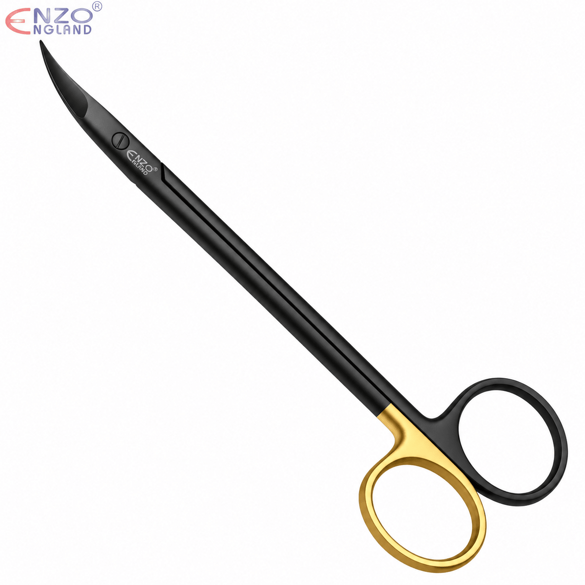 Kelly Surgical Scissors Supercut Series 6.25″ – Tissue & Suture Cutting – Black Edition