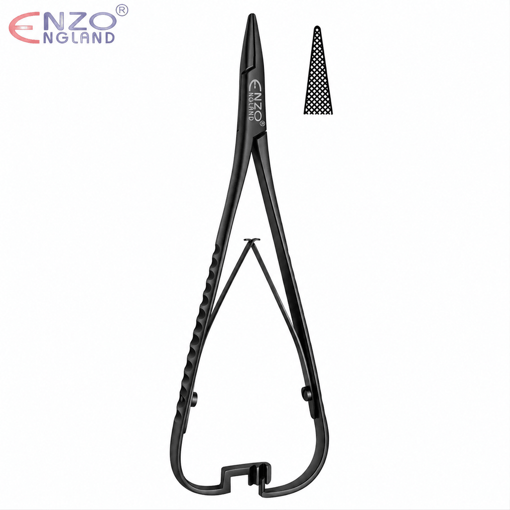 Mathieu Narrow Tip Needle Holder – Tungsten Carbide Black Edition Dental Instrument