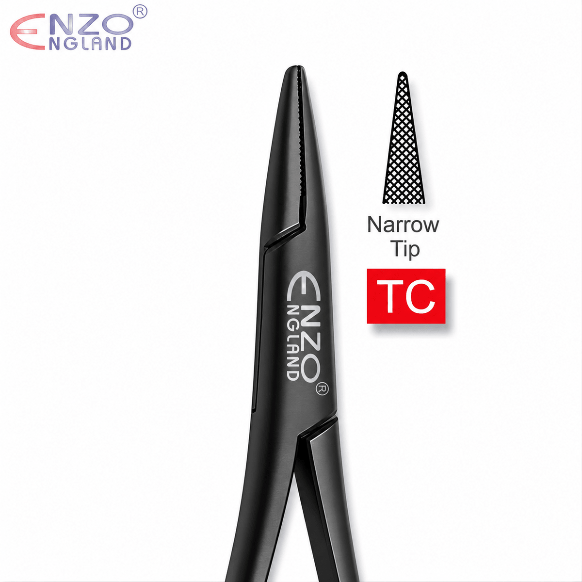 Mathieu Narrow Tip Needle Holder – Tungsten Carbide Black Edition Dental Instrument