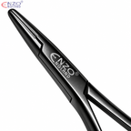 Mathieu Needle Holder Round Handle - Black Edition | Enzo Dental