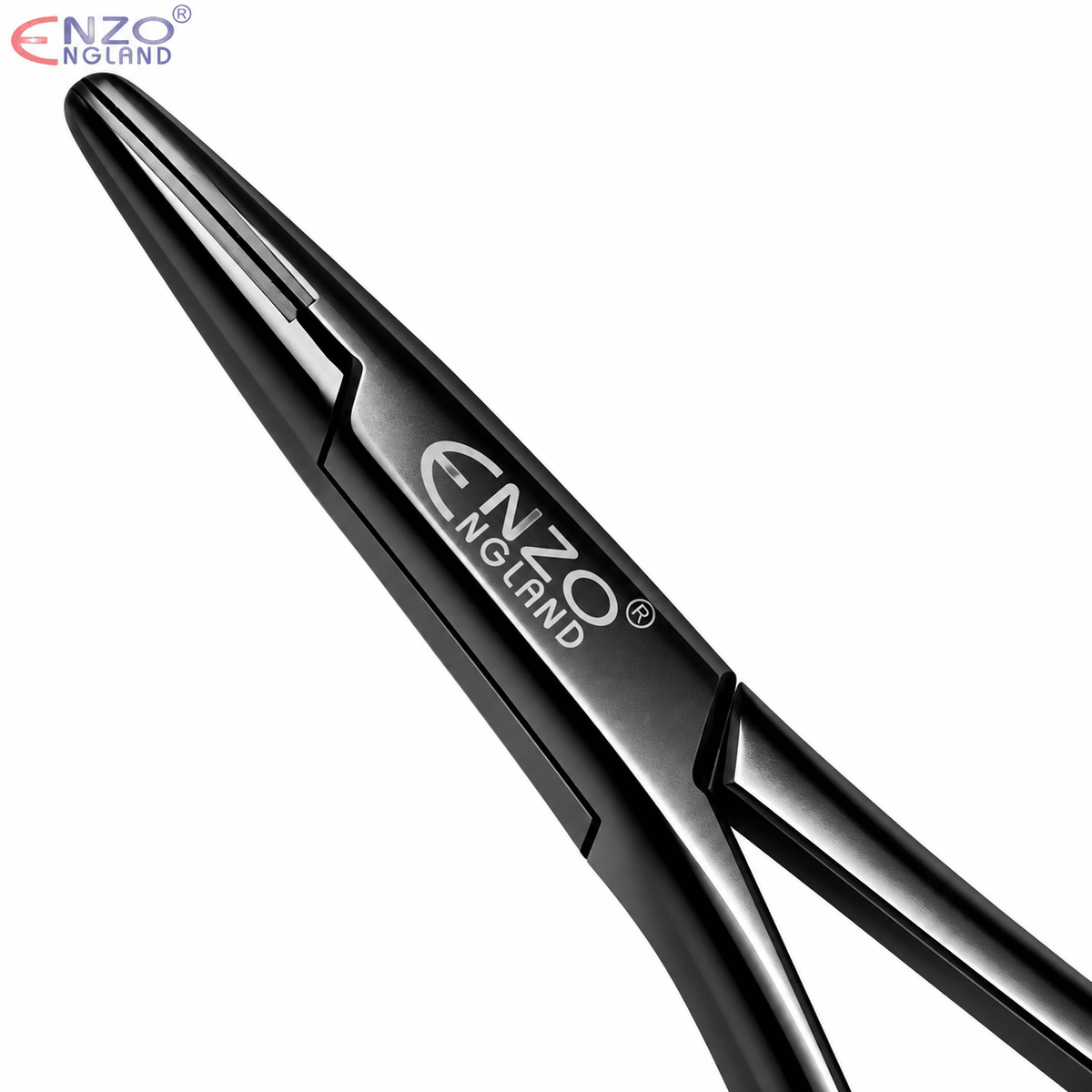 Mathieu Needle Holder Round Handle - Black Edition | Enzo Dental