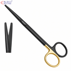 Metzenbaum Surgical Scissors Supercut Series 5.5″ – Delicate Tissue Dissection – Black Edition
