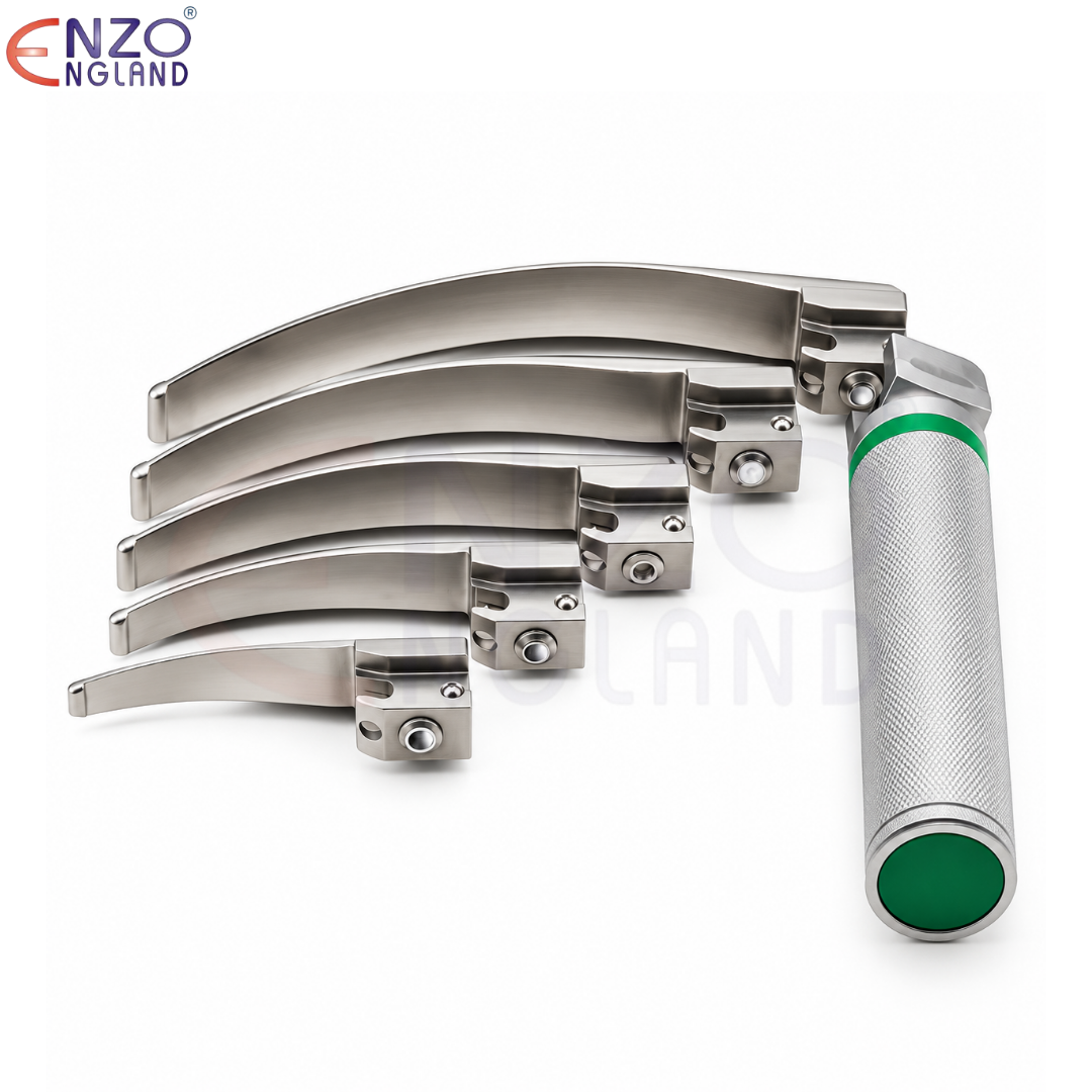 Miller Fiber Optic Laryngoscope Set