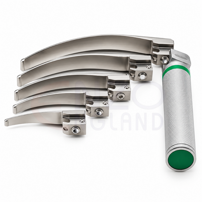 Miller Fiber Optic Laryngoscope Set