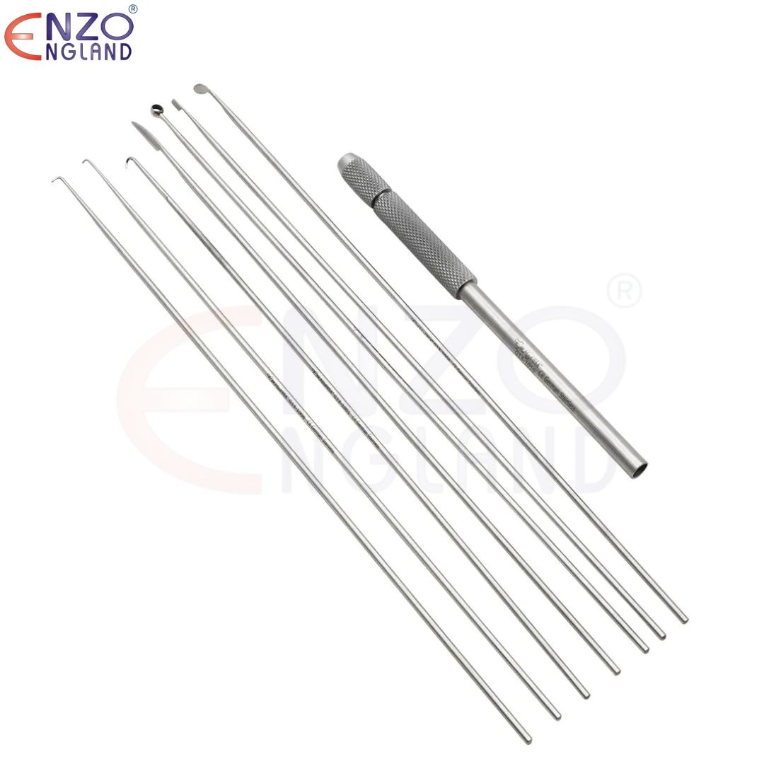 Neuro Knife Set with Universal Chuck Handle