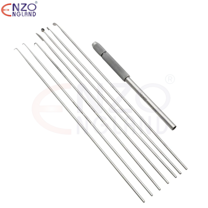Neuro Knife Set with Universal Chuck Handle