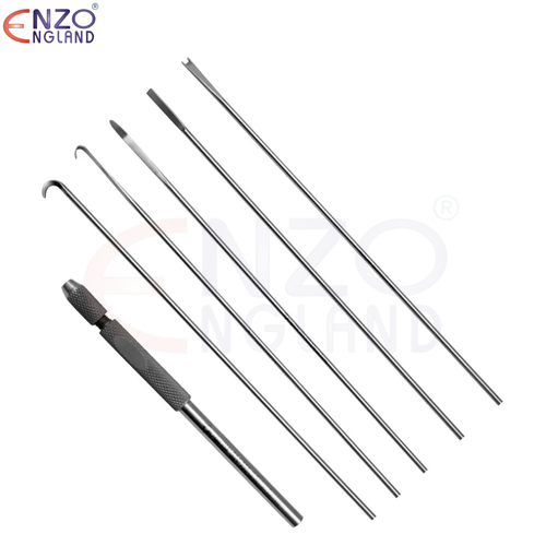 Neurosurgical Knife Set with Universal Chuck Handle