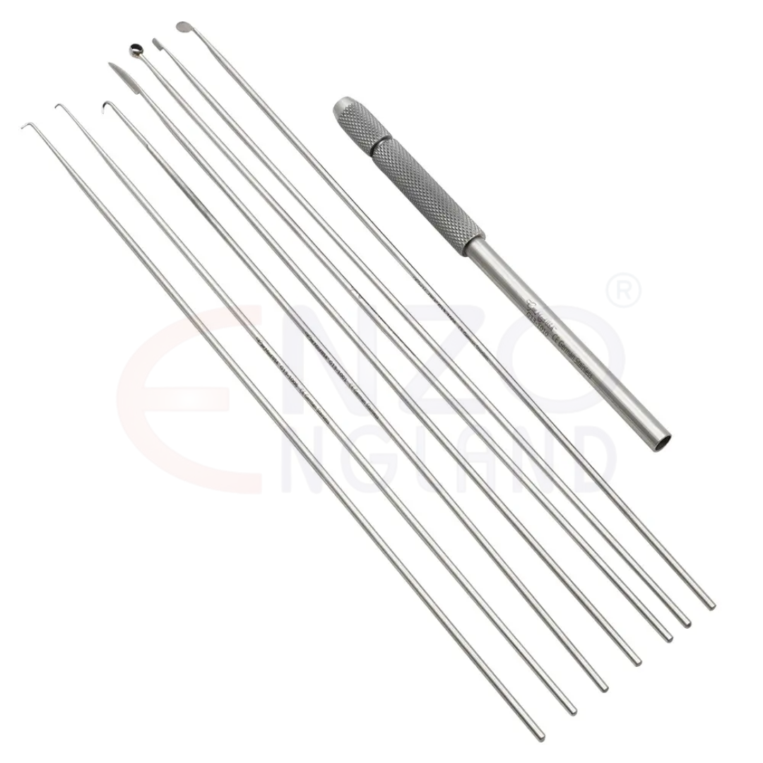 Neuro Knife Set with Universal Chuck Handle