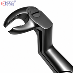 No. 22 ½L Dental Extraction Forceps – Black Edition English Pattern Tooth Extraction Instrument - Enzo Dental