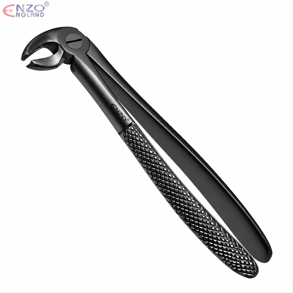 No. 22 Dental Extraction Forceps – Black Edition English Pattern Tooth Extraction Instrument - Enzo Dental