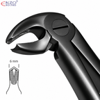 No. 22 Dental Extraction Forceps – Black Edition English Pattern Tooth Extraction Instrument - Enzo Dental
