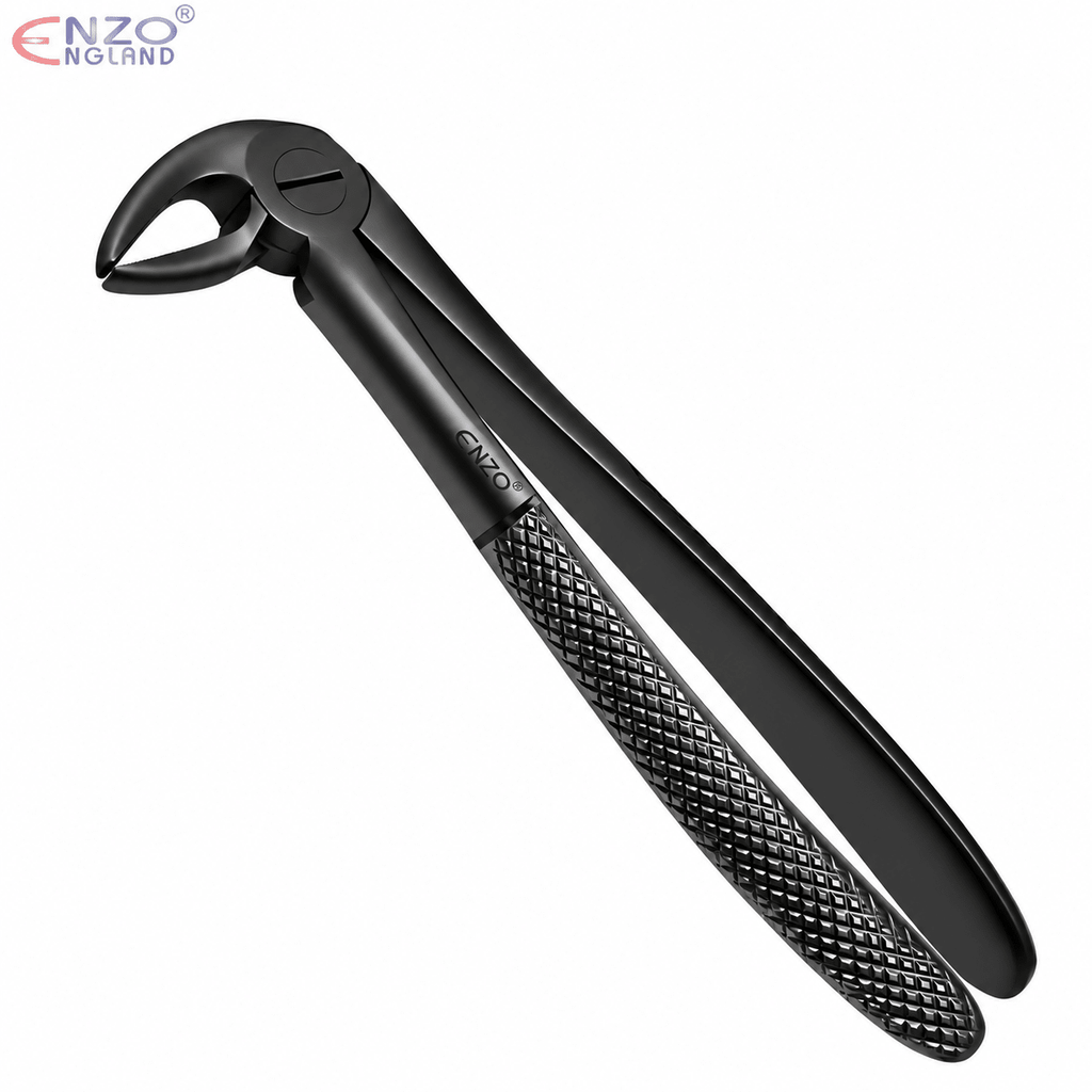 No. 33 Dental Root Extraction Forceps – Black Edition English Pattern Tooth Root Forceps - Enzo Dental