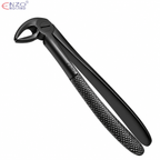 No. 33 Dental Root Extraction Forceps – Black Edition English Pattern Tooth Root Forceps - Enzo Dental