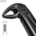 No. 33 Dental Root Extraction Forceps – Black Edition English Pattern Tooth Root Forceps - Enzo Dental