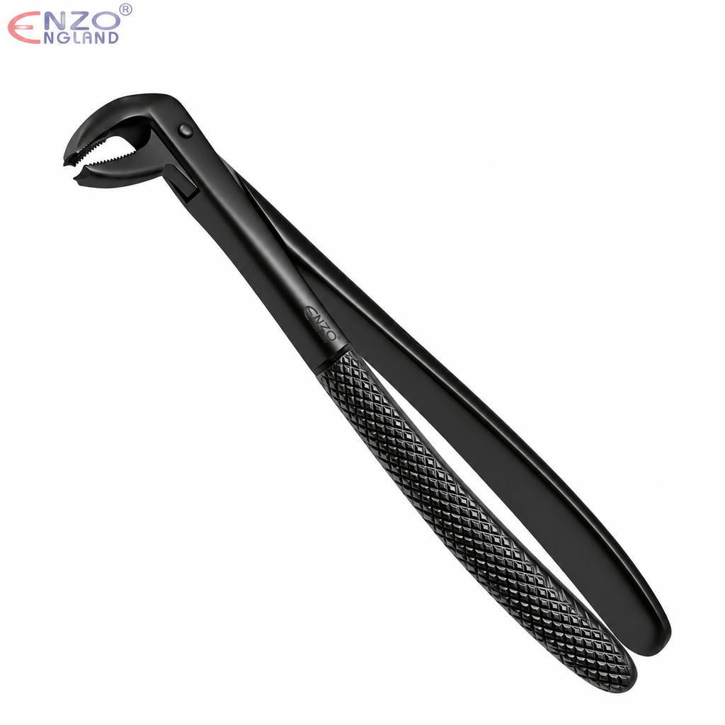 No. 73 Dental Extraction Forceps – Black Edition English Pattern Tooth Extraction Instrument - Enzo Dental
