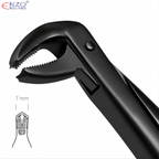 No. 73 Dental Extraction Forceps – Black Edition English Pattern Tooth Extraction Instrument - Enzo Dental