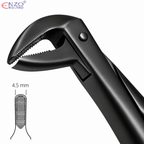 No. 75 Dental Extraction Forceps – Black Edition English Pattern Tooth Extraction Instrument - Enzo Dental
