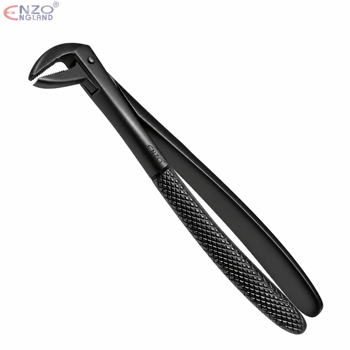 No. 75 Dental Extraction Forceps – Black Edition English Pattern Tooth Extraction Instrument - Enzo Dental