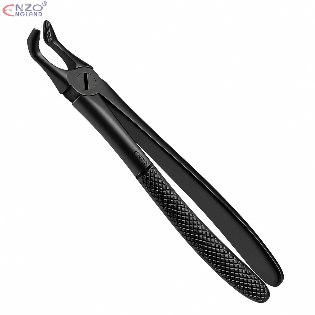 No. 79N Dental Extraction Forceps – Black Edition English Pattern Tooth Extraction Instrument - Enzo Dental