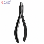 Pin & Ligature Cutter Narrow Tip 15° Angled – Orthodontic Wire Cutter – Black Edition