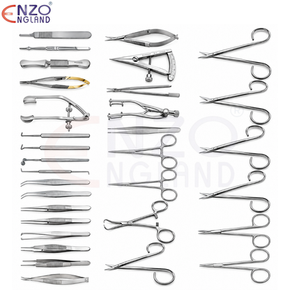 Retinal Surgery Instrument Set