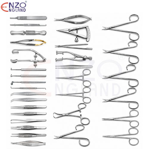 Retinal Surgery Instrument Set