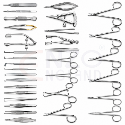 Retinal Surgery Instrument Set