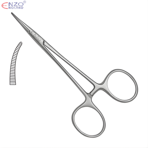 Curved Halstead Hemostatic Forceps