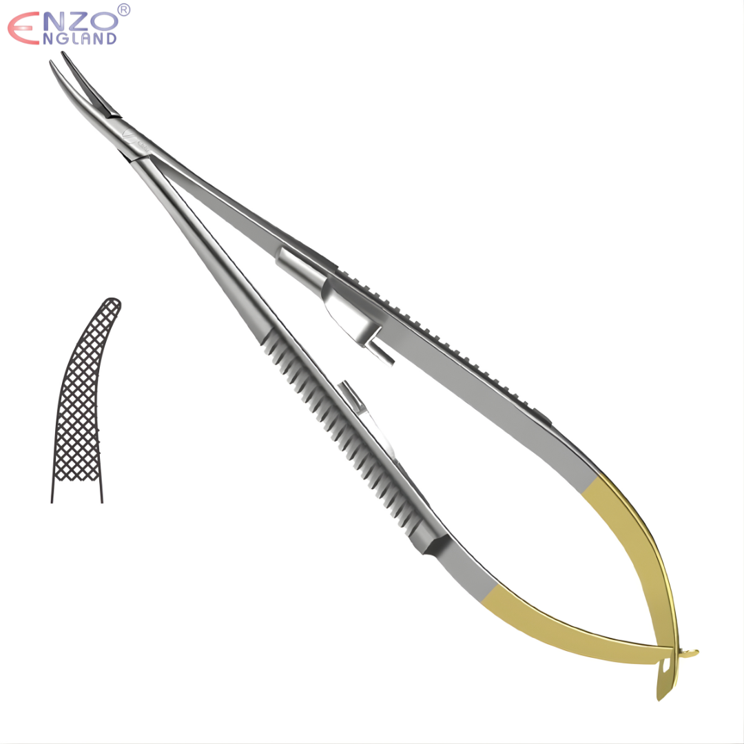 Castroviejo Needle Holder Curved